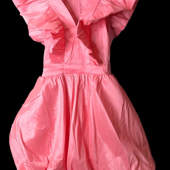 Puff shoulder skater dress - Picture 2 of 2